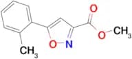5-o-Tolyl-isoxazole-3-carboxylic acid methyl ester