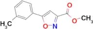 5-m-Tolyl-isoxazole-3-carboxylic acid methyl ester
