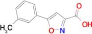 5-m-Tolyl-isoxazole-3-carboxylic acid