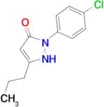 1-(4-chlorophenyl)-3-propyl-4,5-dihydro-1H-pyrazol-5-one