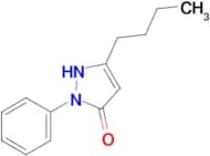 3-butyl-1-phenyl-4,5-dihydro-1H-pyrazol-5-one