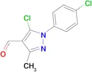 5-chloro-1-(4-chlorophenyl)-3-methyl-1H-pyrazole-4-carbaldehyde