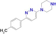 3-(4-methylphenyl)-6-(piperazin-1-yl)pyridazine