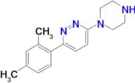 3-(2,4-dimethylphenyl)-6-(piperazin-1-yl)pyridazine