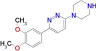 3-(3,4-dimethoxyphenyl)-6-(piperazin-1-yl)pyridazine