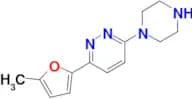 3-(5-methylfuran-2-yl)-6-(piperazin-1-yl)pyridazine