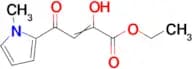 ethyl 4-(1-methyl-1H-pyrrol-2-yl)-2,4-dioxobutanoate