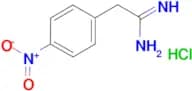 2-(4-nitrophenyl)ethanimidamide hydrochloride