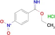 ethyl 4-nitrobenzene-1-carboximidate hydrochloride