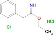 ethyl 2-(2-chlorophenyl)ethanecarboximidate hydrochloride