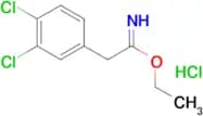 ethyl 2-(3,4-dichlorophenyl)ethanecarboximidate hydrochloride
