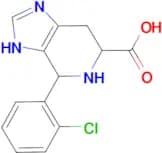 4-(2-chlorophenyl)-3H,4H,5H,6H,7H-imidazo[4,5-c]pyridine-6-carboxylic acid