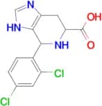 4-(2,4-dichlorophenyl)-3H,4H,5H,6H,7H-imidazo[4,5-c]pyridine-6-carboxylic acid