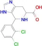 4-(2,3-dichlorophenyl)-3H,4H,5H,6H,7H-imidazo[4,5-c]pyridine-6-carboxylic acid
