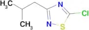 5-chloro-3-(2-methylpropyl)-1,2,4-thiadiazole