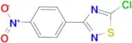 5-chloro-3-(4-nitrophenyl)-1,2,4-thiadiazole