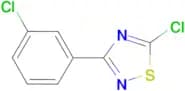 5-chloro-3-(3-chlorophenyl)-1,2,4-thiadiazole