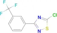 5-chloro-3-[3-(trifluoromethyl)phenyl]-1,2,4-thiadiazole