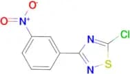 5-chloro-3-(3-nitrophenyl)-1,2,4-thiadiazole
