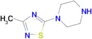 1-(3-methyl-1,2,4-thiadiazol-5-yl)piperazine