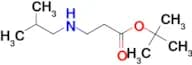 tert-butyl 3-[(2-methylpropyl)amino]propanoate