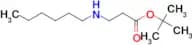 tert-butyl 3-(hexylamino)propanoate