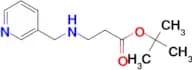 tert-butyl 3-{[(pyridin-3-yl)methyl]amino}propanoate