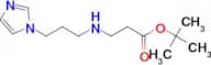 tert-butyl 3-{[3-(1H-imidazol-1-yl)propyl]amino}propanoate