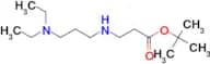 tert-butyl 3-{[3-(diethylamino)propyl]amino}propanoate