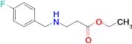 ethyl 3-{[(4-fluorophenyl)methyl]amino}propanoate