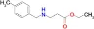 ethyl 3-{[(4-methylphenyl)methyl]amino}propanoate