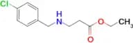 ethyl 3-{[(4-chlorophenyl)methyl]amino}propanoate