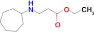Ethyl 3-(cycloheptylamino)propanoate