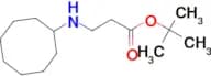 Tert-butyl 3-(cyclooctylamino)propanoate