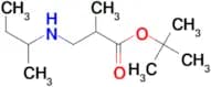tert-butyl 3-[(butan-2-yl)amino]-2-methylpropanoate