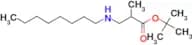 tert-butyl 2-methyl-3-(octylamino)propanoate