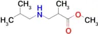 methyl 2-methyl-3-[(2-methylpropyl)amino]propanoate