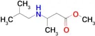 methyl 3-[(2-methylpropyl)amino]butanoate