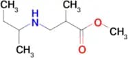 methyl 3-[(butan-2-yl)amino]-2-methylpropanoate