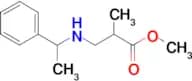 methyl 2-methyl-3-[(1-phenylethyl)amino]propanoate