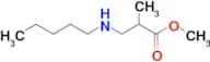 methyl 2-methyl-3-(pentylamino)propanoate