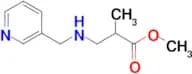 methyl 2-methyl-3-{[(pyridin-3-yl)methyl]amino}propanoate