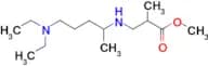 methyl 3-{[5-(diethylamino)pentan-2-yl]amino}-2-methylpropanoate