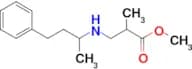 methyl 2-methyl-3-[(4-phenylbutan-2-yl)amino]propanoate