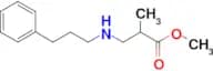 methyl 2-methyl-3-[(3-phenylpropyl)amino]propanoate