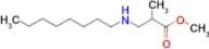 methyl 2-methyl-3-(octylamino)propanoate
