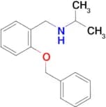 {[2-(benzyloxy)phenyl]methyl}(propan-2-yl)amine