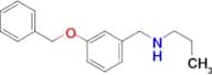 {[3-(benzyloxy)phenyl]methyl}(propyl)amine