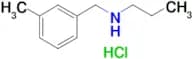 [(3-methylphenyl)methyl](propyl)amine hydrochloride