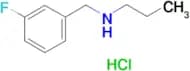[(3-fluorophenyl)methyl](propyl)amine hydrochloride
